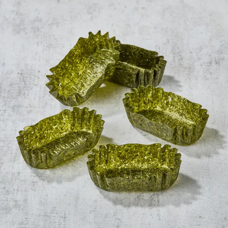 Tazas ovaladas de Nori, 192 piezas