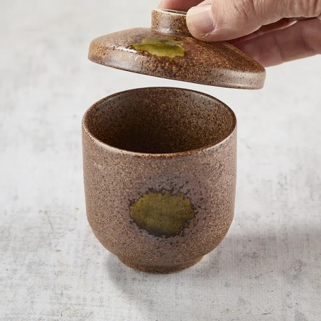 Cuenco para chawan-mushi, diseño Igaoribe, 145 ml