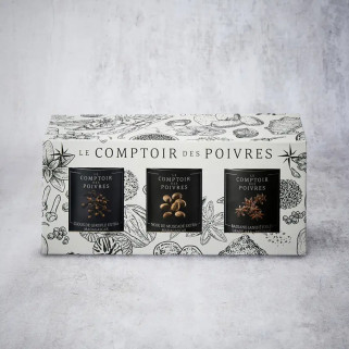 Coffret 3 épices d'exception