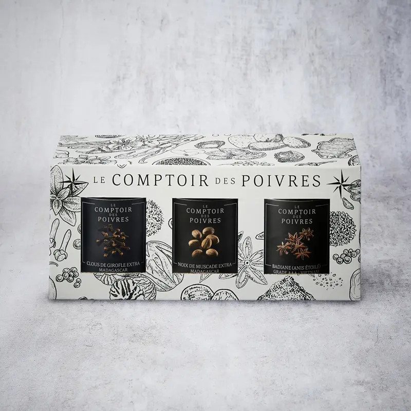 Coffret de 3 especias de excepción