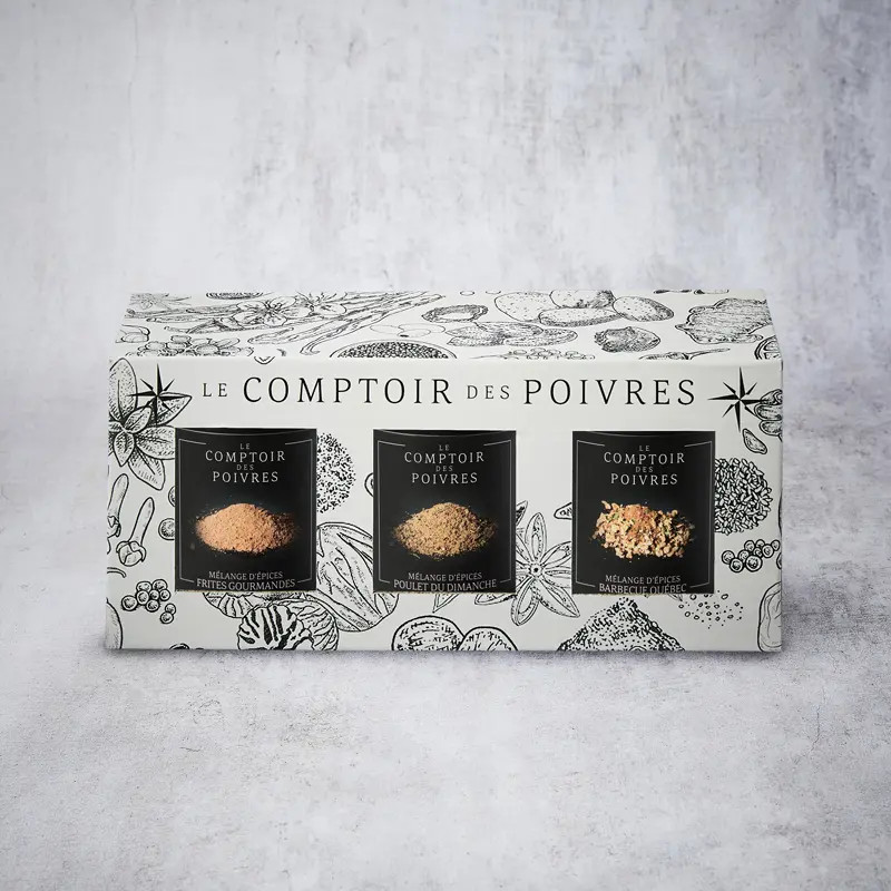 Coffret 3 boites recettes de nos grands-mères