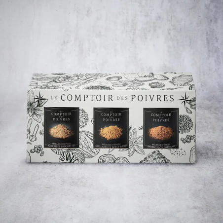 Coffret 3 boites repas entre amis