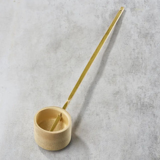 Lady Bamboo (L) Sashi-Tohshi-Hishaku for Matcha Tea Ceremony