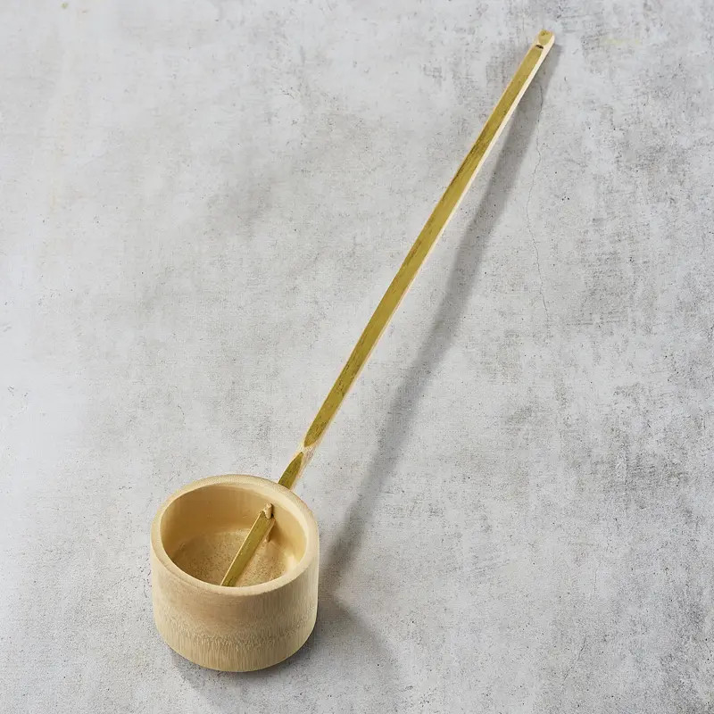 Lady Bamboo (L) Sashi-Tohshi-Hishaku for Matcha Tea Ceremony