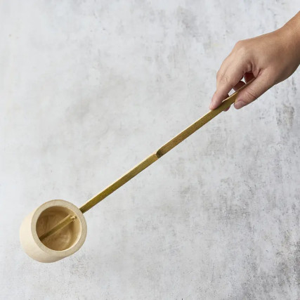 Lady Bamboo (L) Sashi-Tohshi-Hishaku para la ceremonia de té Matcha