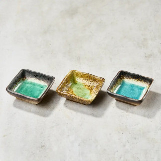 Τρίο σάλτσας σάλτσας ή μηχανοκίνητα κύπελλα 