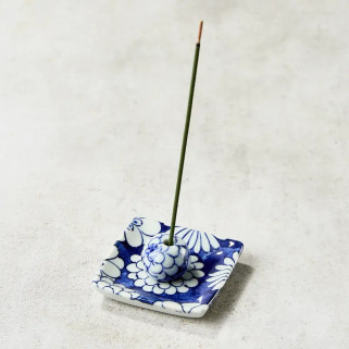 Candy incense cup, Japanese pattern, 5.5 × 5.5