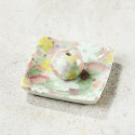 Candy incense cup, floral pattern, 5.5 × 5.5
