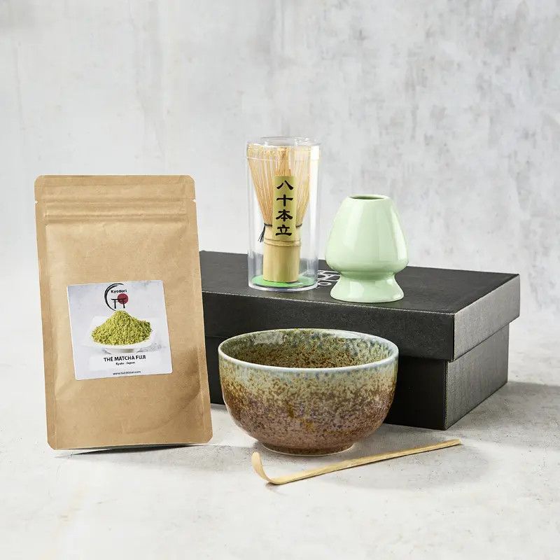 Matcha Tea Service with Matcha Organic Tea