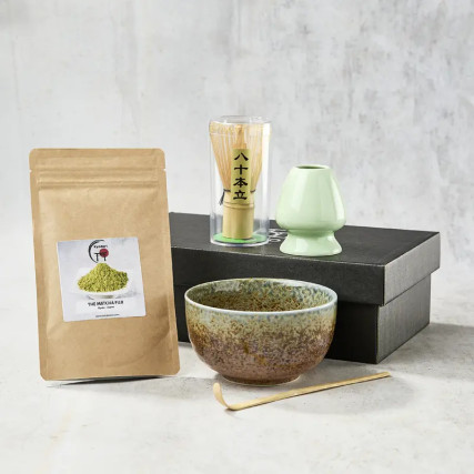 Čajová služba Matcha s Čajem Matcha Bio