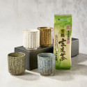 Pack 4 tasses à thé + Thé vert Bio Genmaicha
