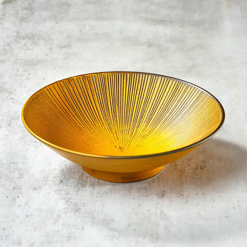 Placa en Somesen, Udon ... Clay, Ø 21.4 cm, Profundidad de 5.2 cm