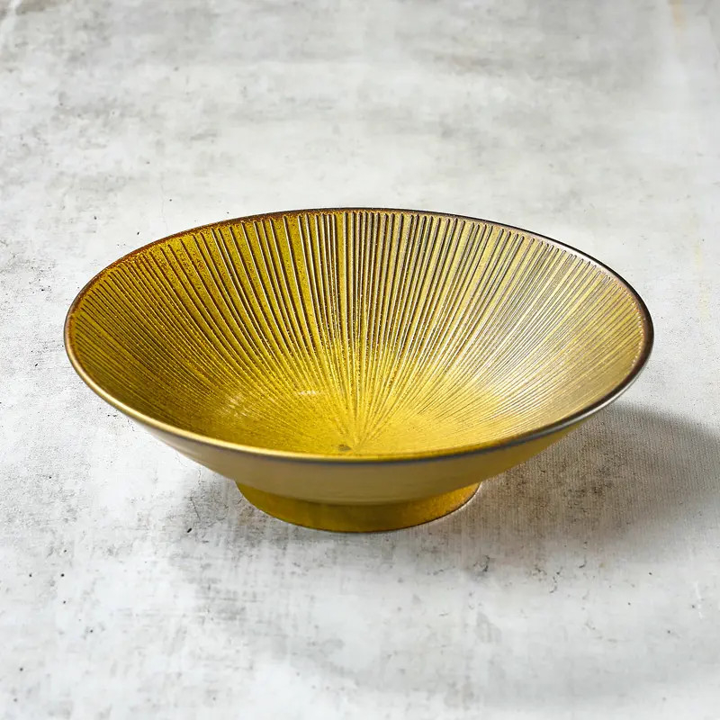 Teller in Somesen, Udon ... Ton, Ø 21,4 cm, Tiefe 5,2 cm