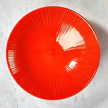 Assiette Japonaise Udon/Somen – Porcelaine 21,4cm – Membachi