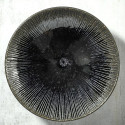 Plate in Somesen, Udon ... black, Ø 21.4 cm, depth 5.2 cm