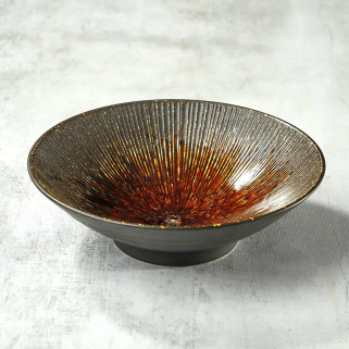 Табела в Somesen, Udon ... черен, Ø 21.4 см, дълбочина 5.2 cm