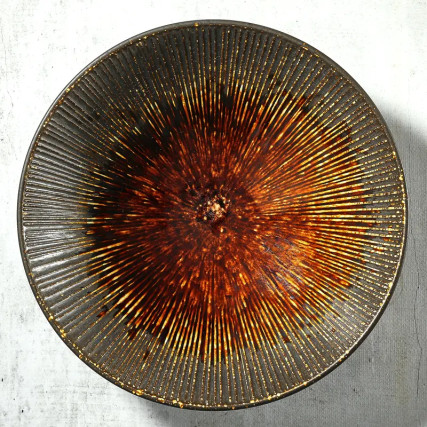 Ιαπωνική πλάκα Udon / Somen - Πορσελάνη 21,4cm - Membachi