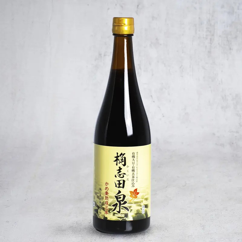 Vinagre negro de arroz orgánico Izumi con soja envejecido 3 años