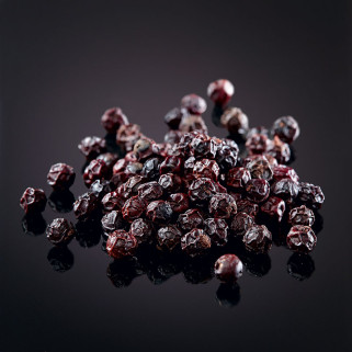 カンポットからの濃い赤のピーマンの暗赤色