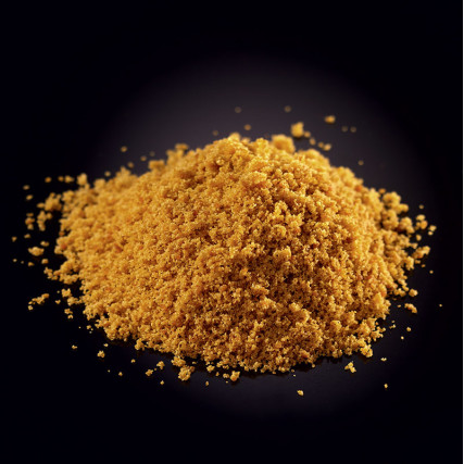 Refined sugar of palm flowers