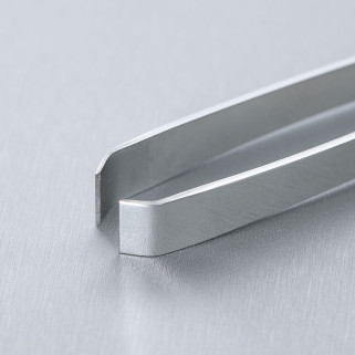 Pinseclip, Edelstahl, gekrümmte Spitze 