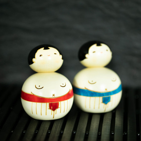 Kokeshi sumo lalka kokeshi lalka