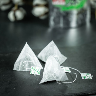 Ceaiul verde organic Ujicha în plicuri individuale *