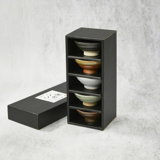 Assortimenti di 5 tazze a Sak, Sakazuki Flat