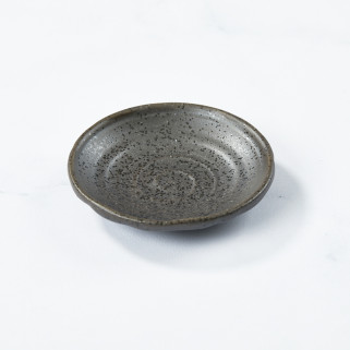 Copo de IgA preto com molho de soja ou tsukemono