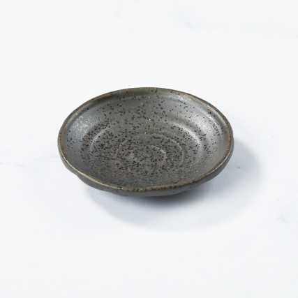 Black iga soy sauce or tsukemono dish