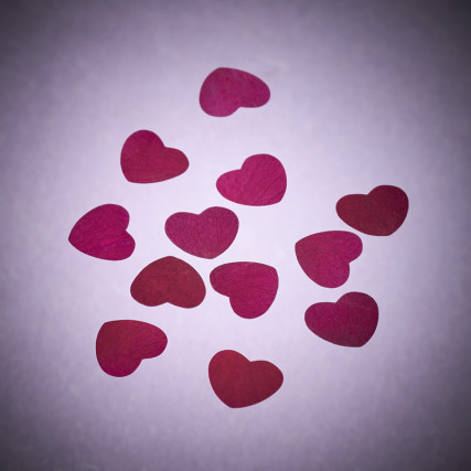 Petalele trandafirilor roșii uscate "Heart" Flori & Frunze