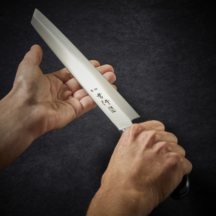 Kiritsuke Grand nůž Kiritsuke Yanagiba s Sushi a Sashimi Blade 260 mm, pravák