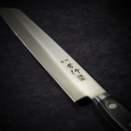 Kiritsuke Yanagiba Grand Chef peilis ir sashimi peilis 260 mm, kairiarankis