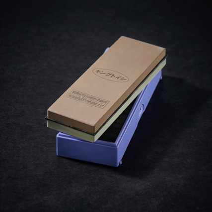 Water sharpening double sided sharpening stone, for sharpening finishing Japanese knives