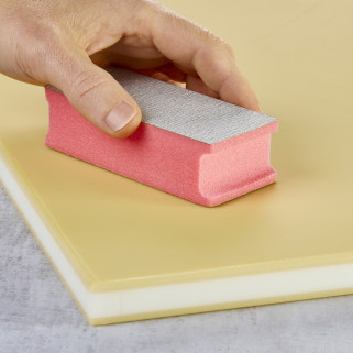 Schraper om hardware snijplanken schoon te maken