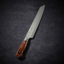 Kengata Yanagiba cuțit în Sashimi, lama deteriorată 33 straturi ciocănite cu 270 mm