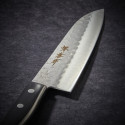 Santoku нож, изкопани острие 165 мм