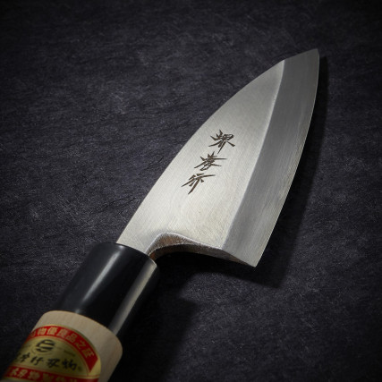 Cuchillo Deba para pescados y aves con hoja de 90 mm (para diestros)