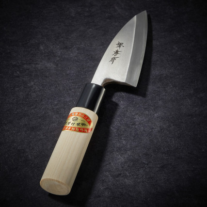 Coltello per la disbagna per pesci e lama di pollame 90 mm - destrorsa