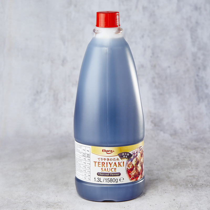 Teriyaki sås smakgrillade till träbrand