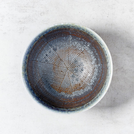 Castron în Soba sau Udon, design tradițional fluvial