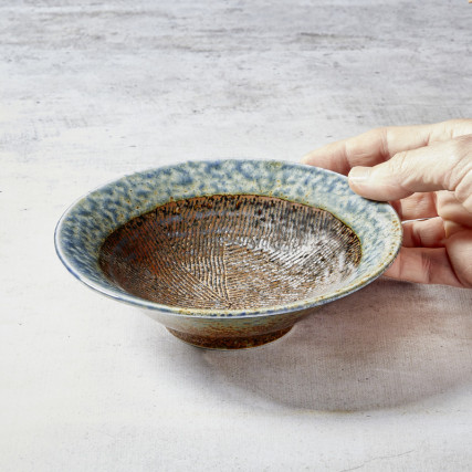 Skål i sashimi, traditionell floddesign