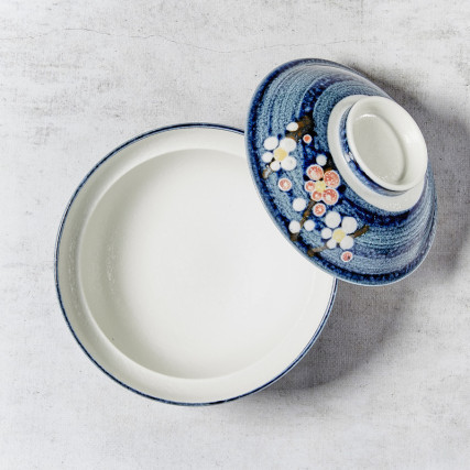 Ciotola a Donburi (Ungi, Katsu-Don), Design giapponese Ume
