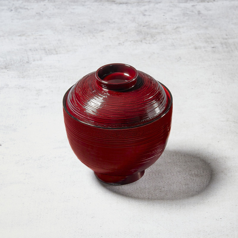 Bowl TRADITION MISO SOPS cu linii aleatorii și tesatura de model