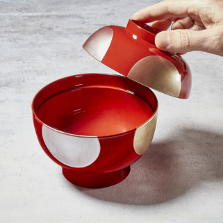 Zouni Jitsugetsu miso soup bowl