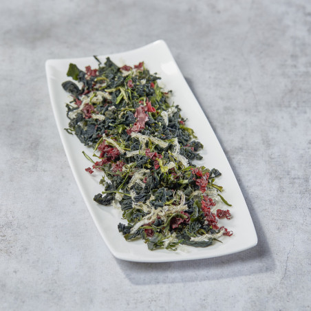 Bovenste algen salade