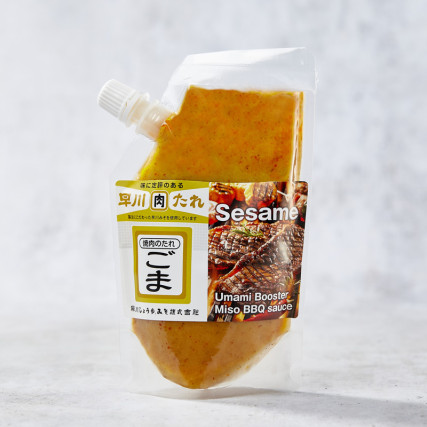Mise Gerste Sauce mit japanischen Saucen von Sesam