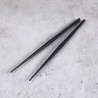 Pauzinhos octogonais pretos 225x15x15 mm