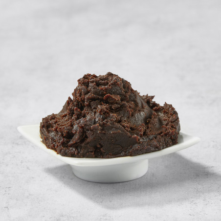 茶色の米味噌の味噌