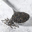 Roasted black sesame seeds
